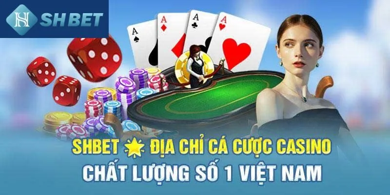 Casino Shbet trực tuyến với đa dạng các tựa game cá cược hot hit